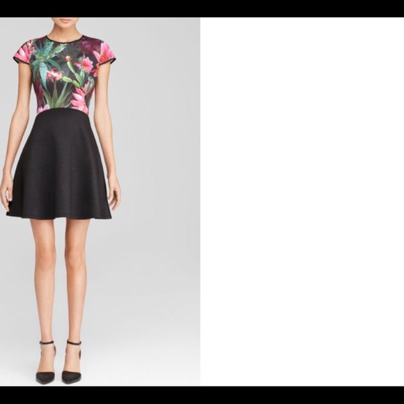 Ted Baker London Dresses & Skirts - Ted Baker Chameleon & Floral Dress